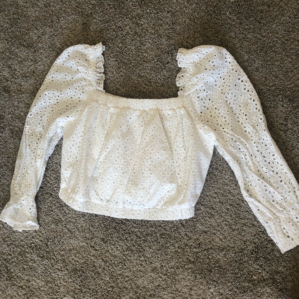 Cropped Lace Top